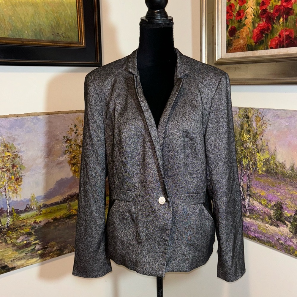 🐠 ANNE KLEIN jacket size XL